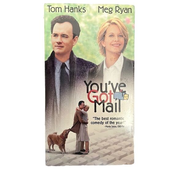 You've Got Mail VHS Tape Movie Tom Hanks Meg Ryan Romantic Comedy NEW & SEALED - Picture 1 of 8